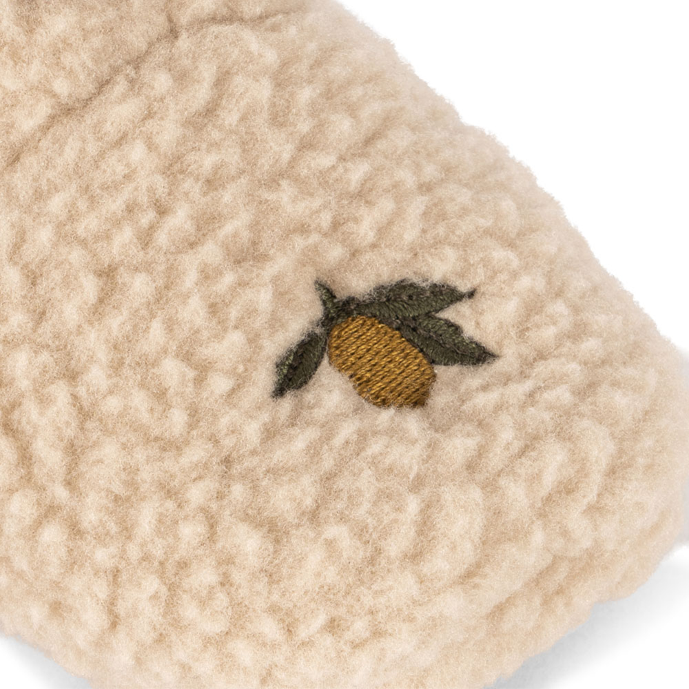 Konges Sløjd Baby Booties 'Safa' Oxford Tan