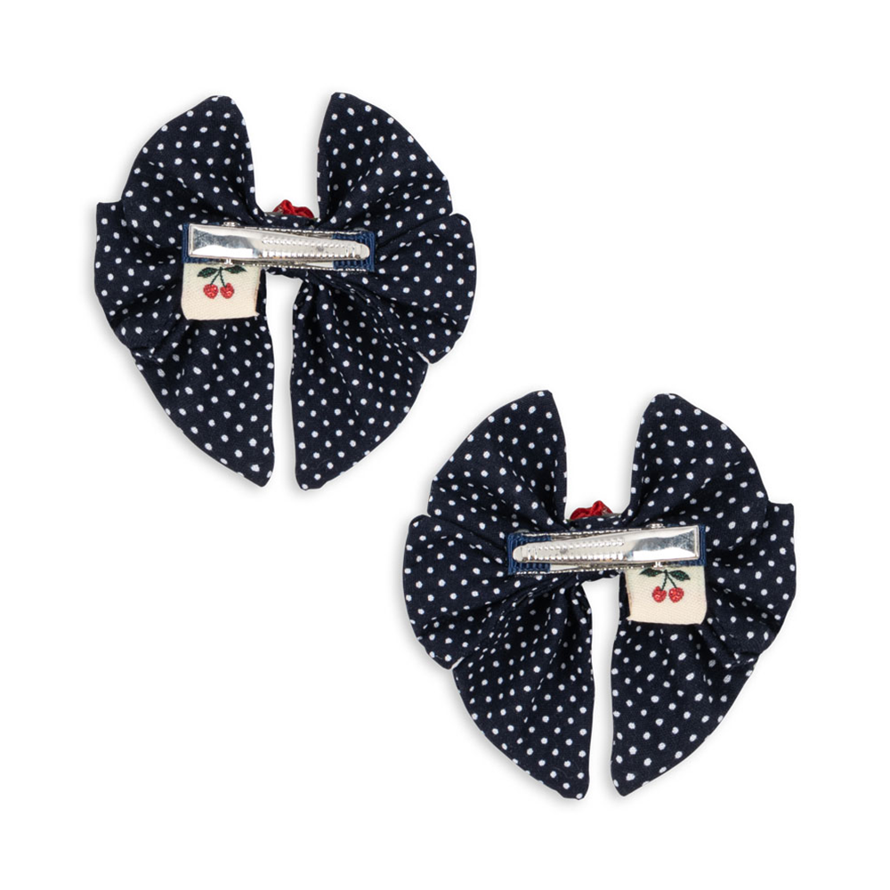 Konges Sløjd Bow Hair Clips 'Bow' Rose Rouge