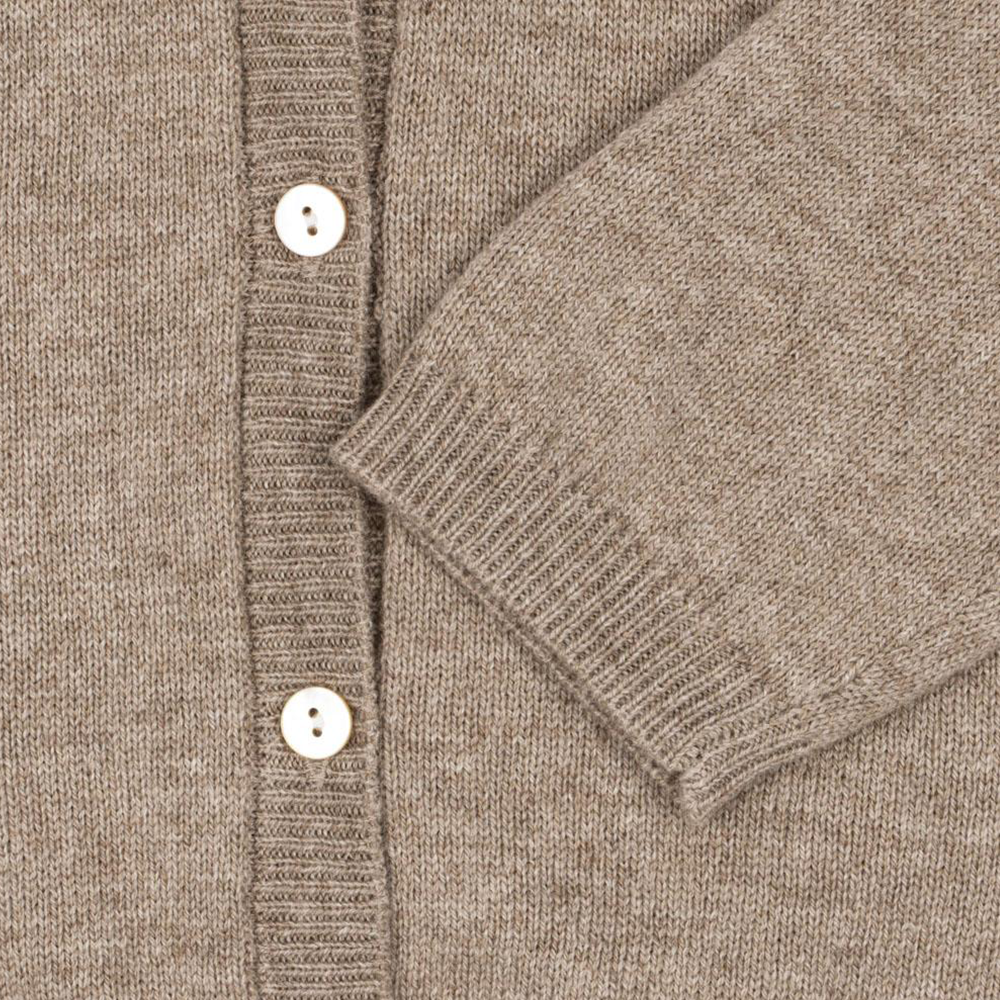 Konges Sløjd Strickcardigan 'Mattou' Light Brown