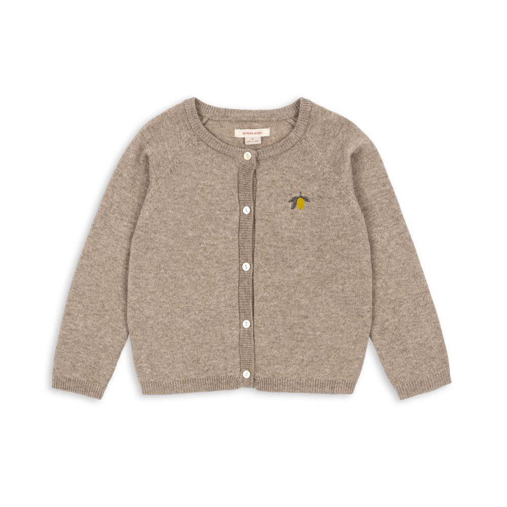 Konges Sløjd Strickcardigan 'Mattou' Light Brown