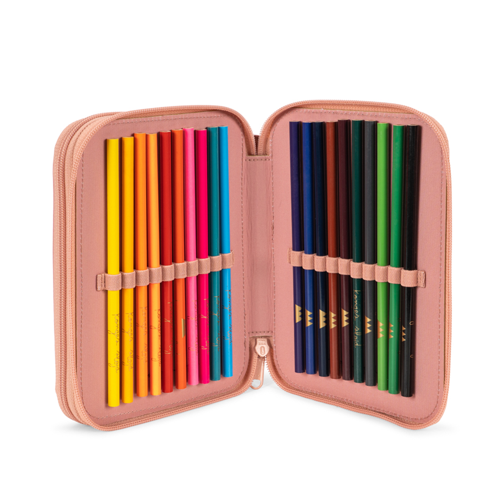 Konges Sløjd Trousse/Plumier « Clover » Rosette