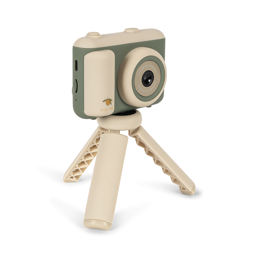 Konges Sløjd Kamera mit Stativ 'My First Camera' Lemon - Online MY SNOWFLAKE