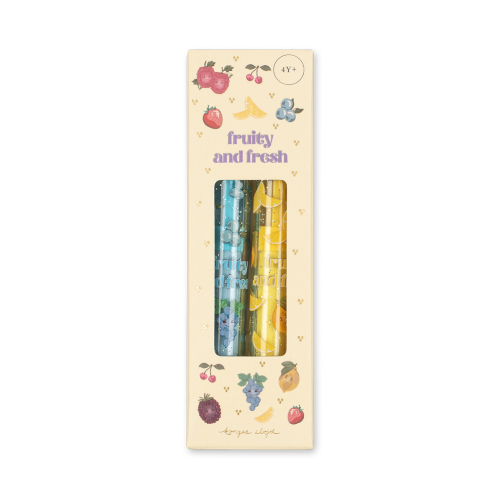 Konges Sløjd Radiergummi-Set mit Duft Lemon