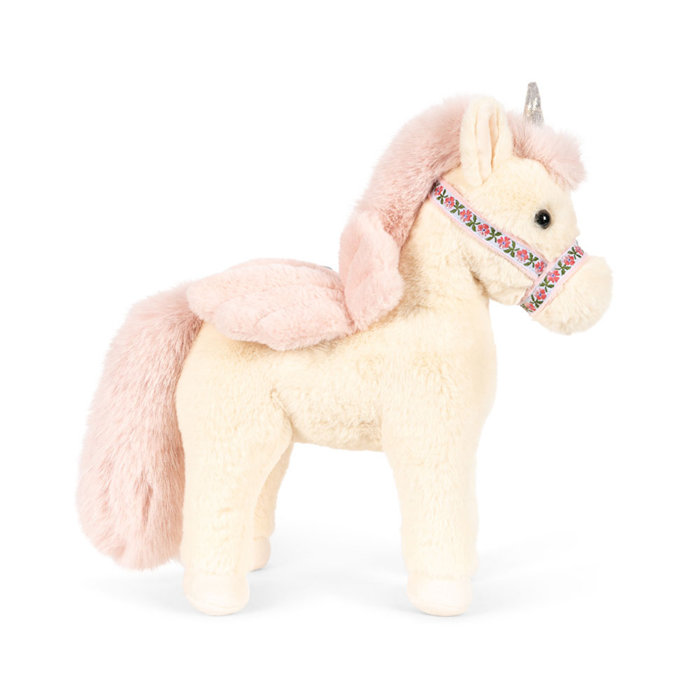 Konges Sløjd  Plüschtier Einhorn 'Starlight' Off White