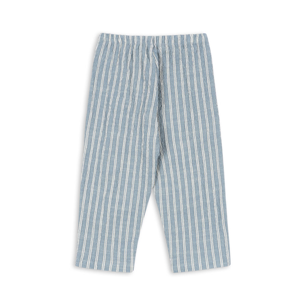 Konges Sløjd Pantalon « Elliot » Trio Bleu Rayé