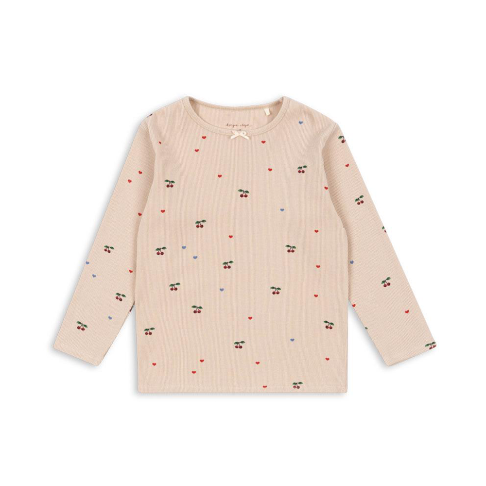 Konges Sløjd Oberteil 'Ella' Cherry Coeur Blush - Online MY SNOWFLAKE