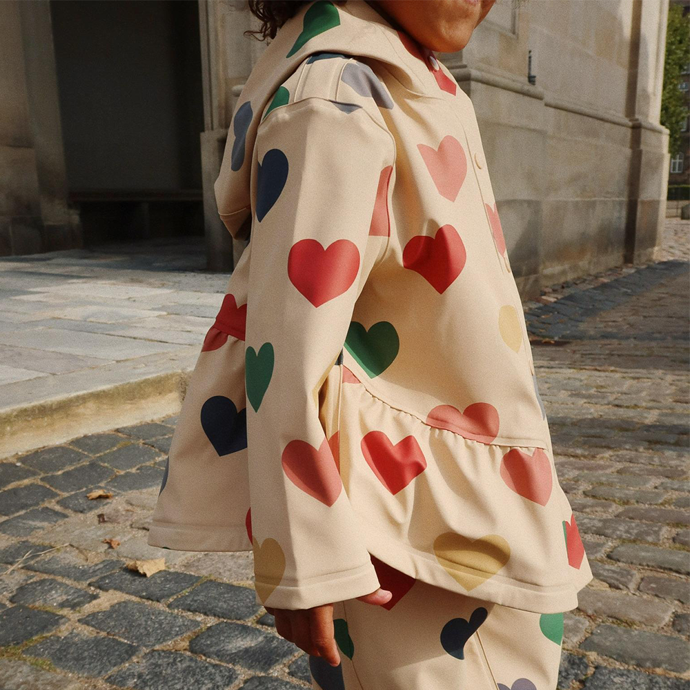 Konges Sløjd  Regenjacke/-hose Set 'Faire'  Bon Coeur Coloré