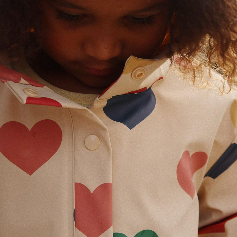 Konges Sløjd  Regenjacke/-hose Set 'Faire'  Bon Coeur Coloré