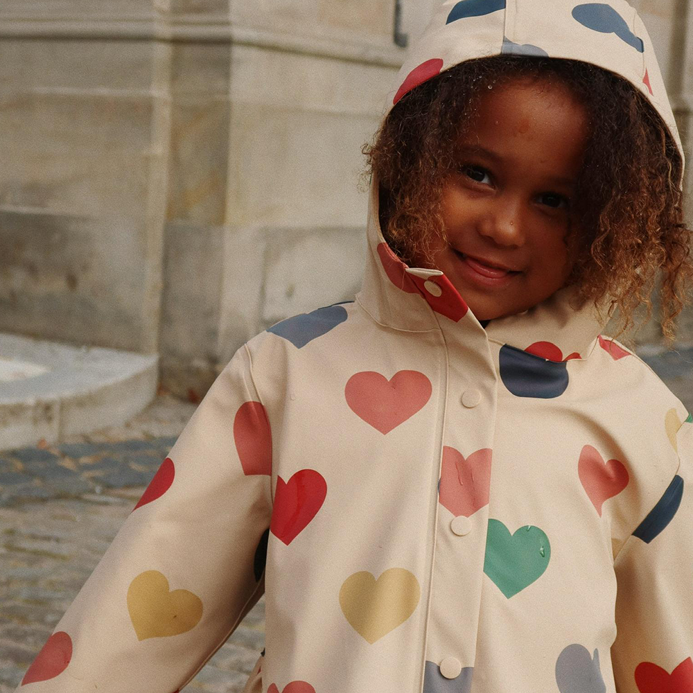 Konges Sløjd  Regenjacke/-hose Set 'Faire'  Bon Coeur Coloré