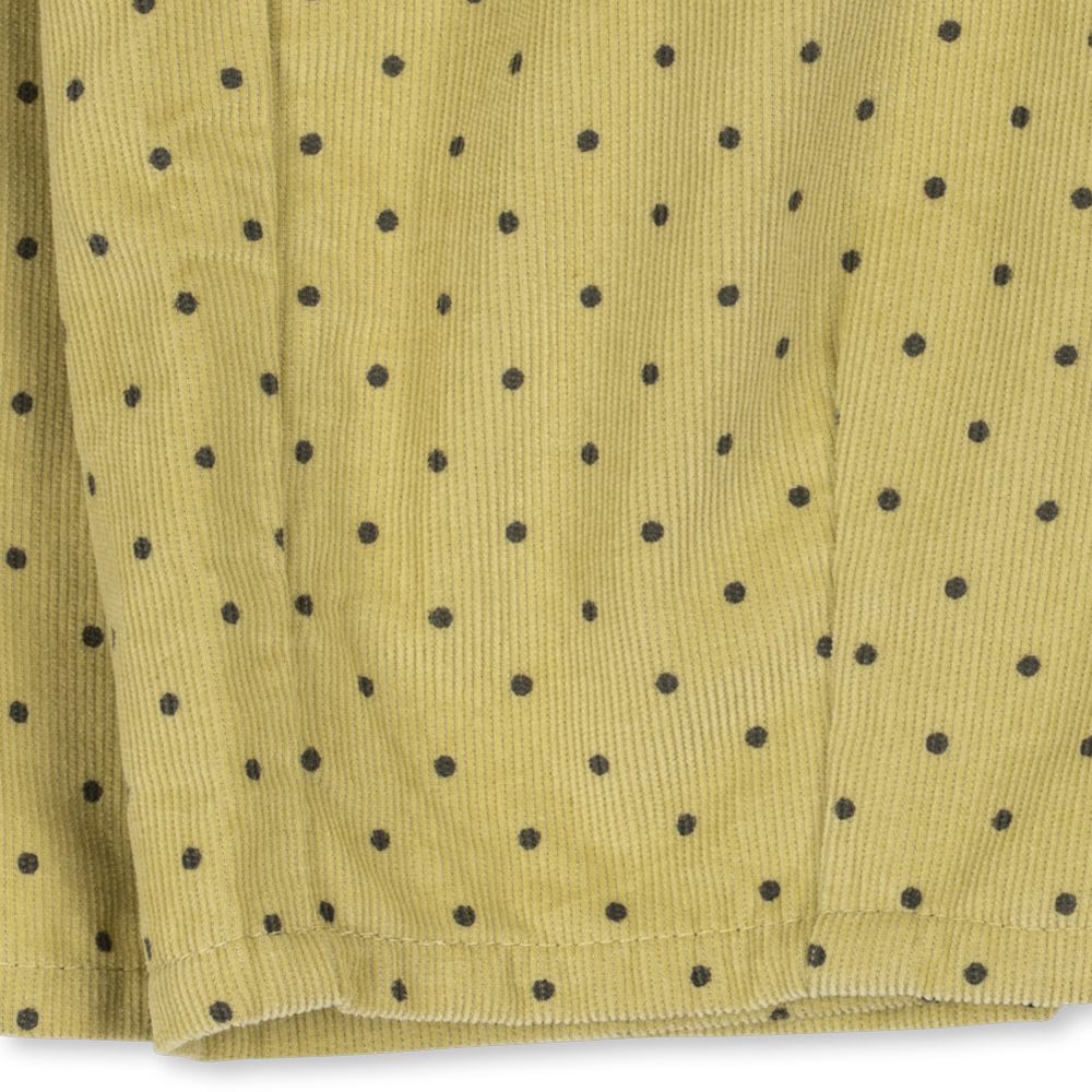 Pantalon en velours côtelé Konges Sløjd 'Marlo' Dot Leek