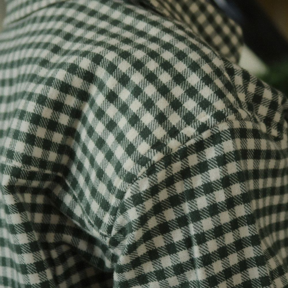 Konges Sløjd Cotton Shirt 'Foret' Green Check