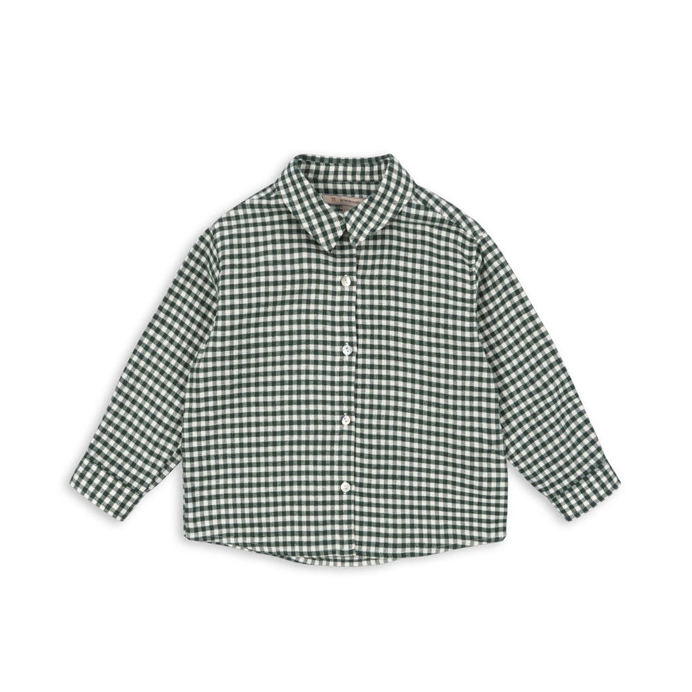 Konges Sløjd Cotton Shirt 'Foret' Green Check