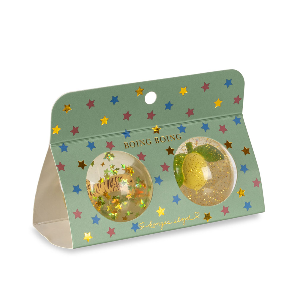 Konges Sløjd  Hüpfball Set Lemon/Tiger