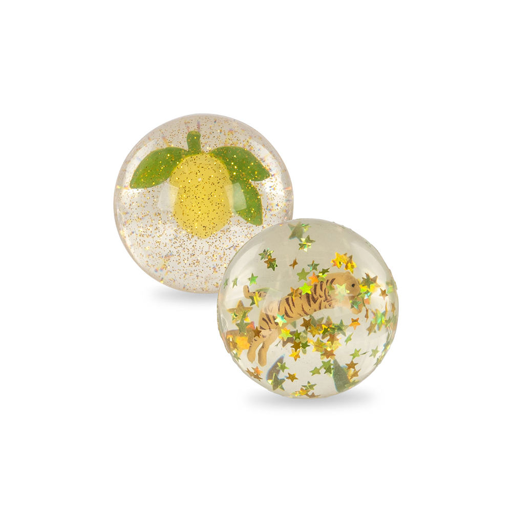 Konges Sløjd  Hüpfball Set Lemon/Tiger