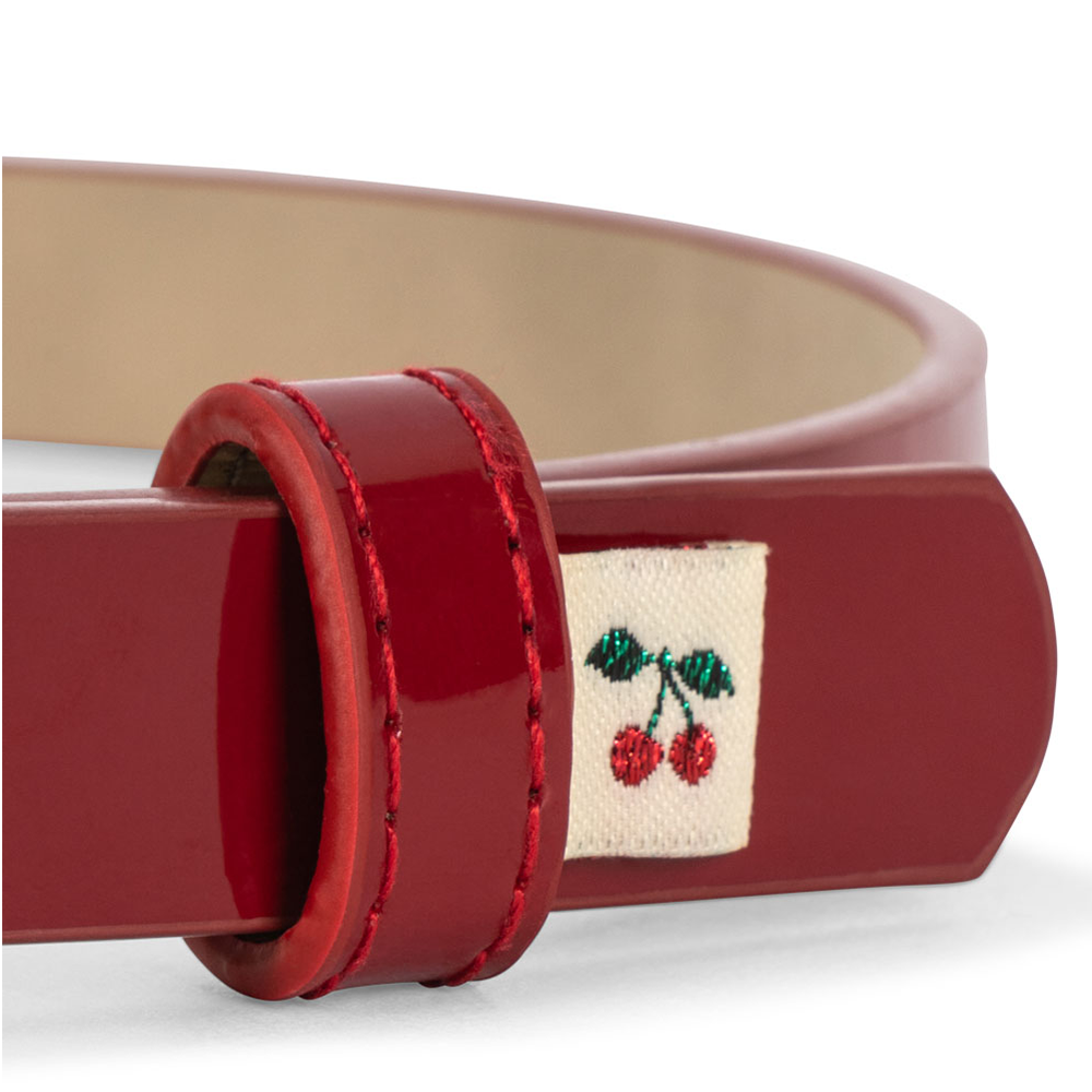 Konges Sløjd Ceinture 'Bina' Rouge Vif