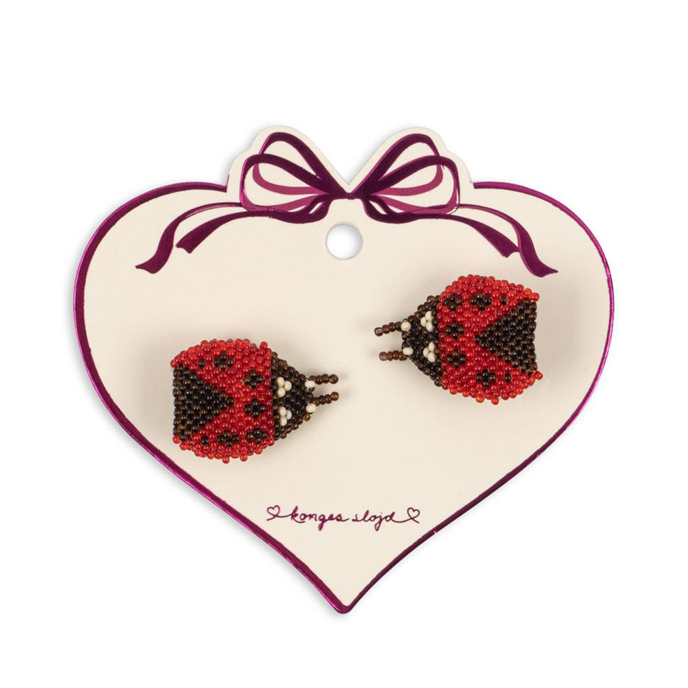 Barrettes Konges Sløjd perles coccinelle