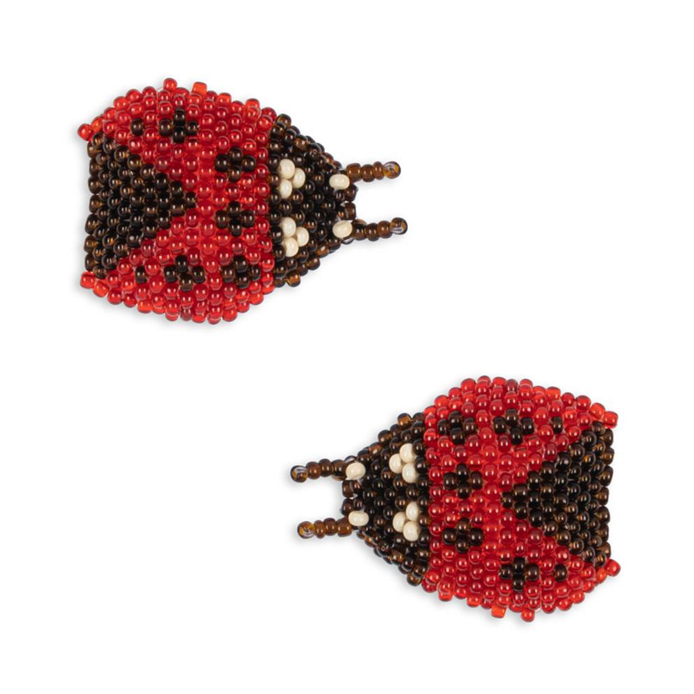 Barrettes Konges Sløjd perles coccinelle