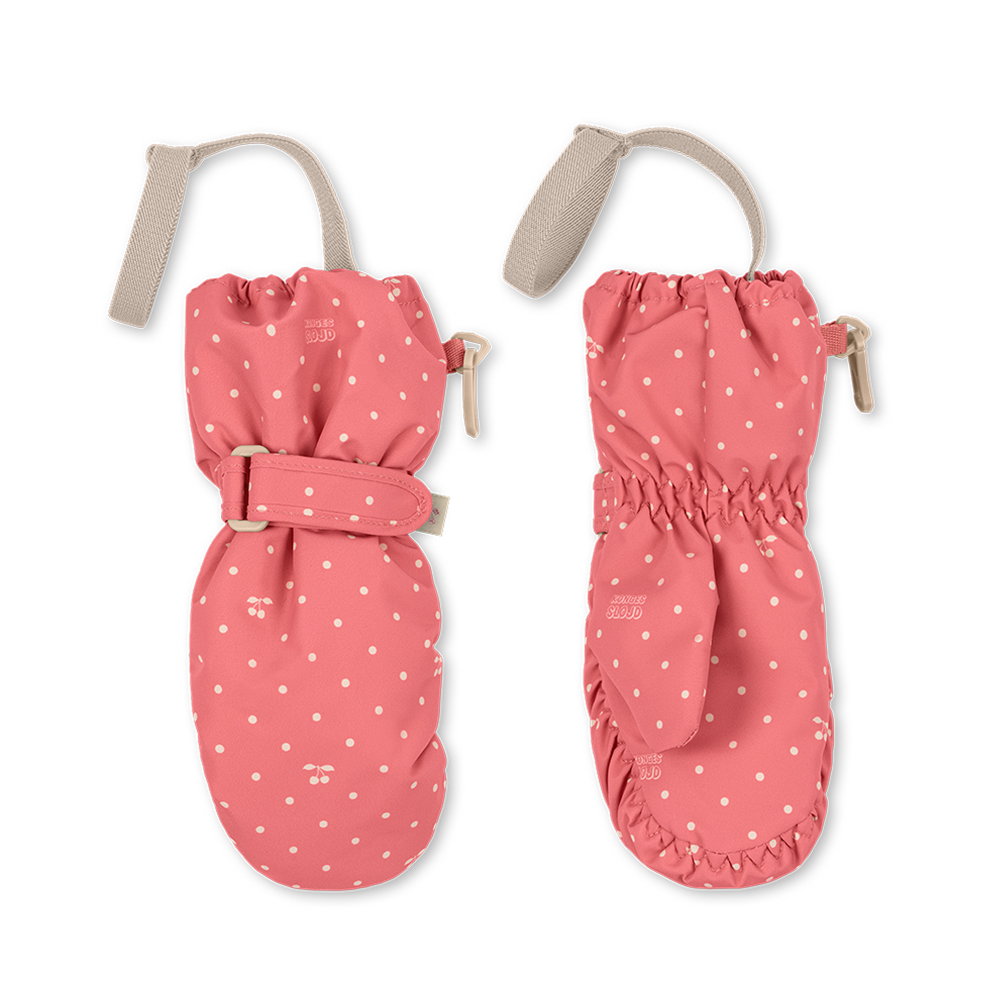 Konges Sløjd  Schneehandschuhe 'Nohr'  Cherry Berry Dot