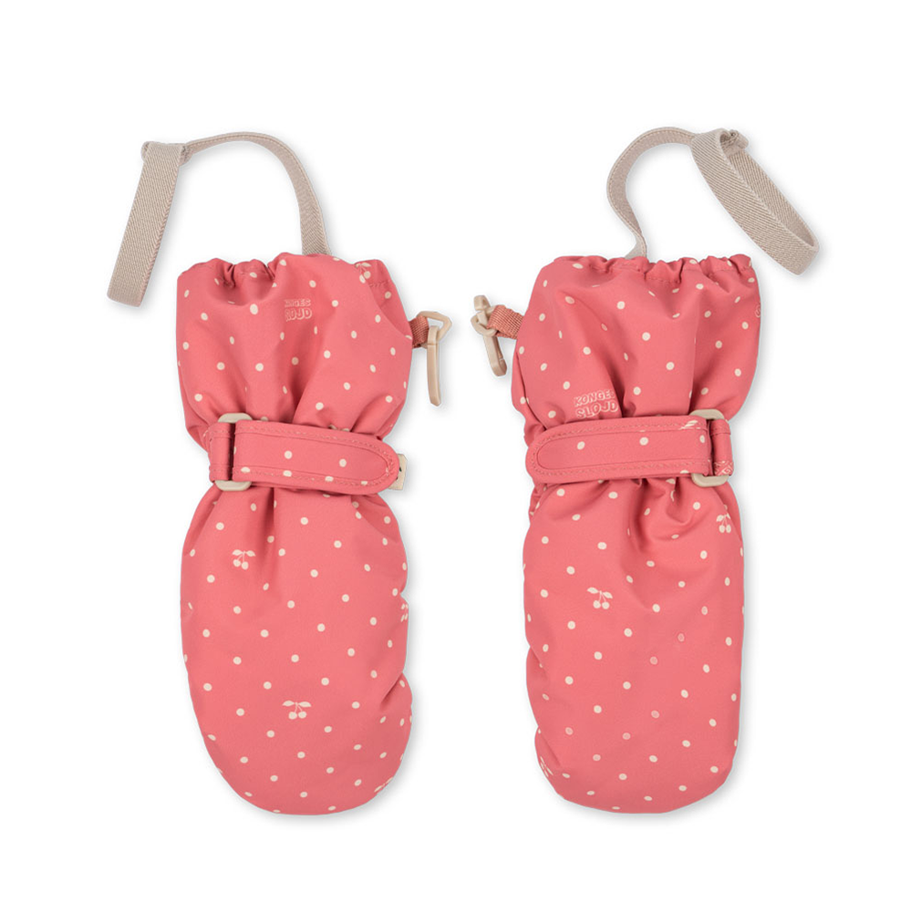 Konges Sløjd  Schneehandschuhe 'Nohr'  Cherry Berry Dot
