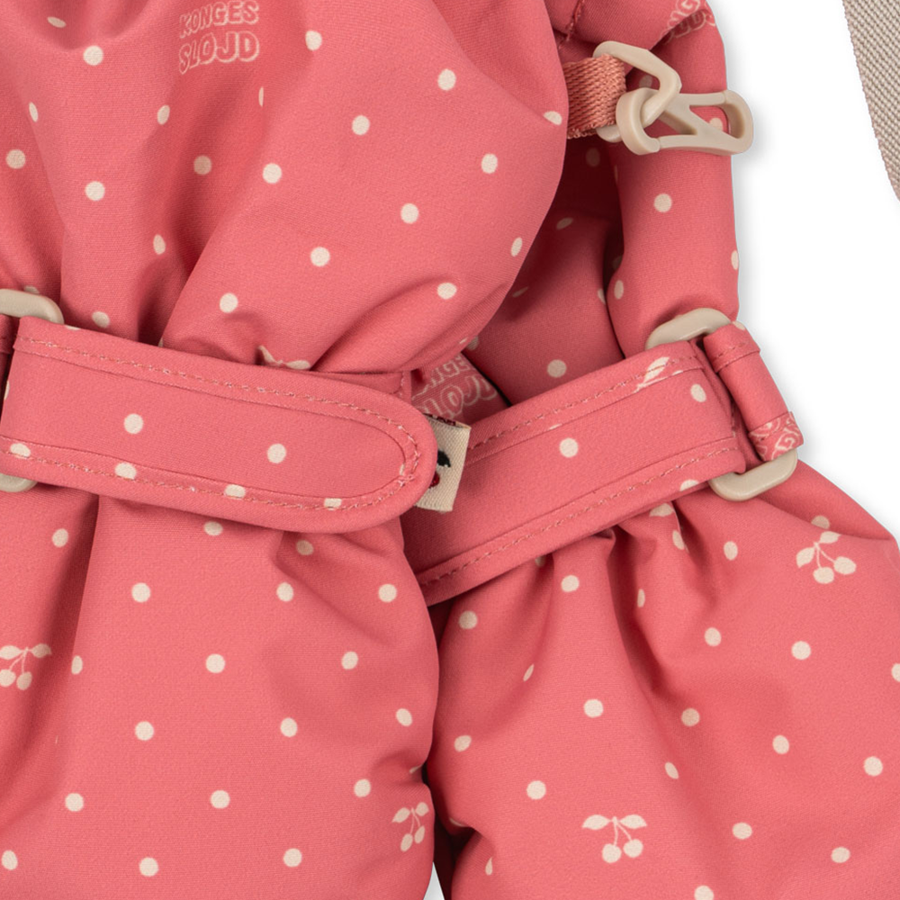Konges Sløjd  Schneehandschuhe 'Nohr'  Cherry Berry Dot