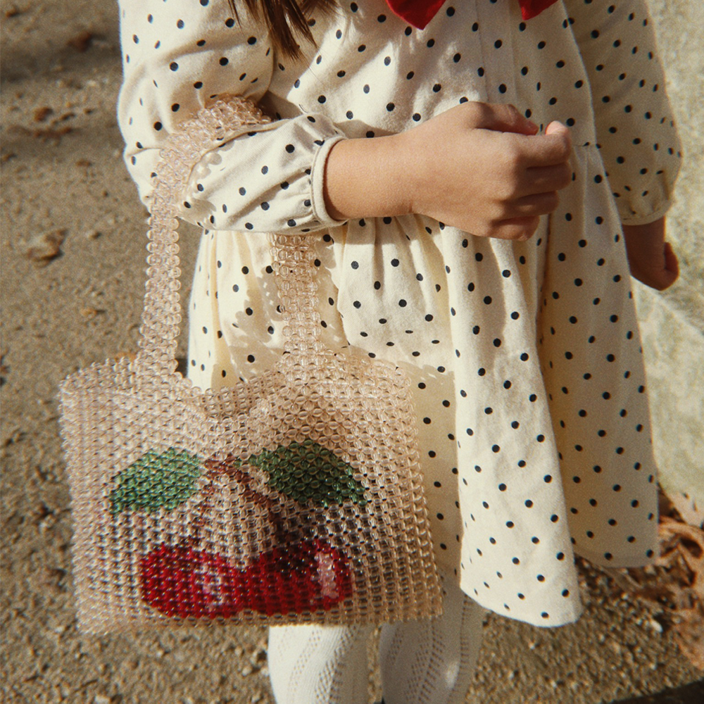 Konges Sløjd Handbag 'Cherry Perla' Cherry
