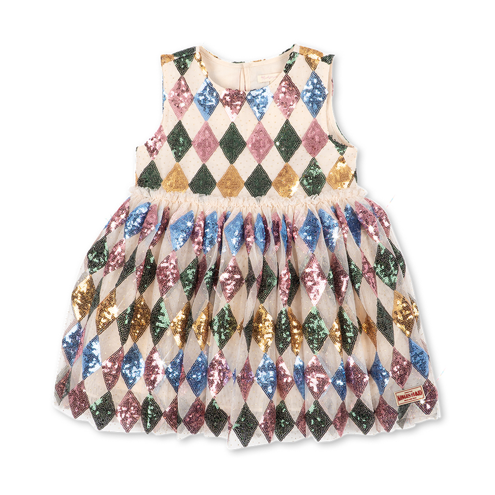 Konges Sløjd Kleid 'Yvonne' Harlekin Sequin