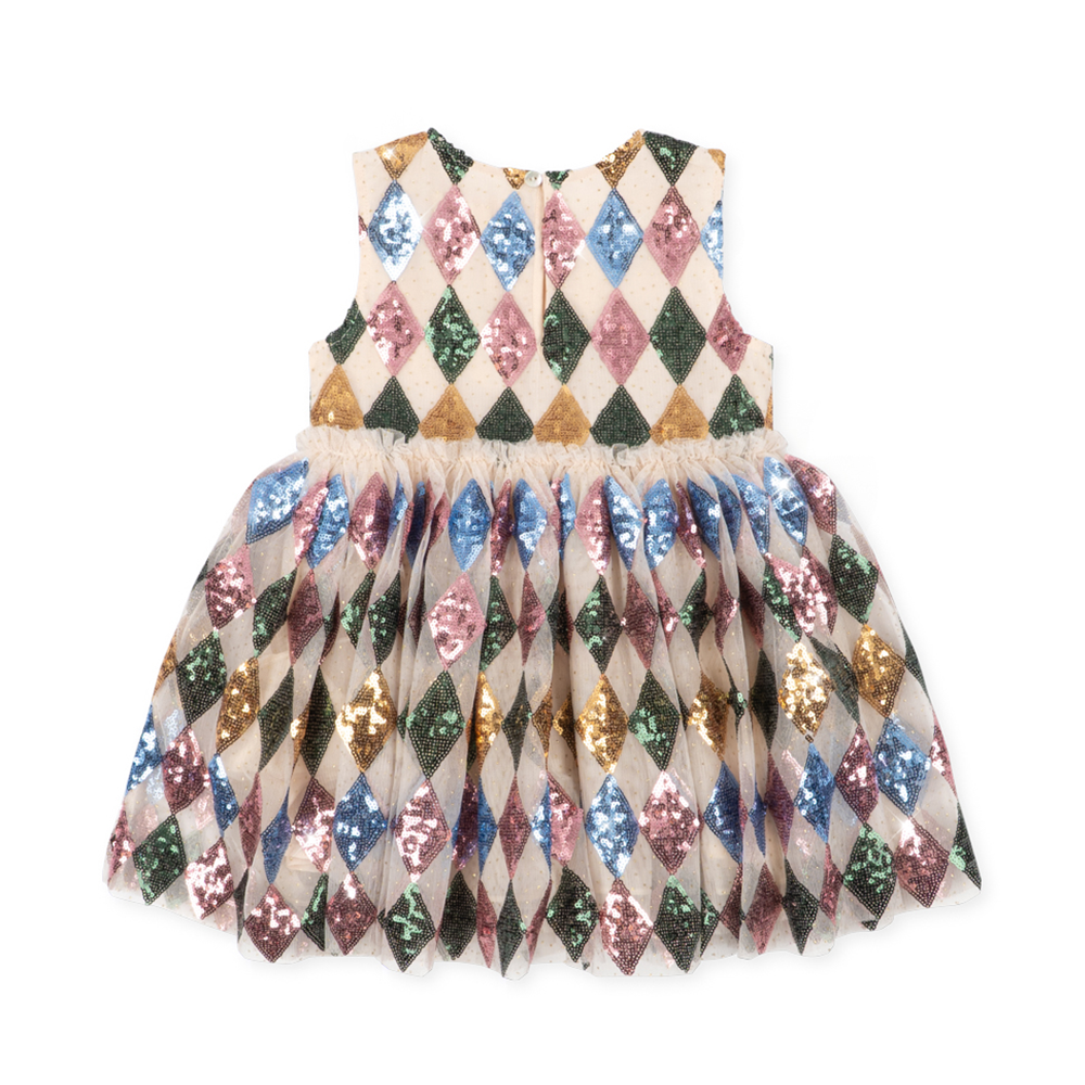 Konges Sløjd Kleid 'Yvonne' Harlekin Sequin