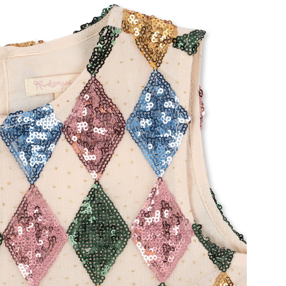 Konges Sløjd Kleid 'Yvonne' Harlekin Sequin