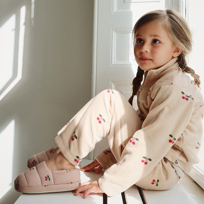 Chaussons Konges Sløjd 'Globe' Cherry Blush