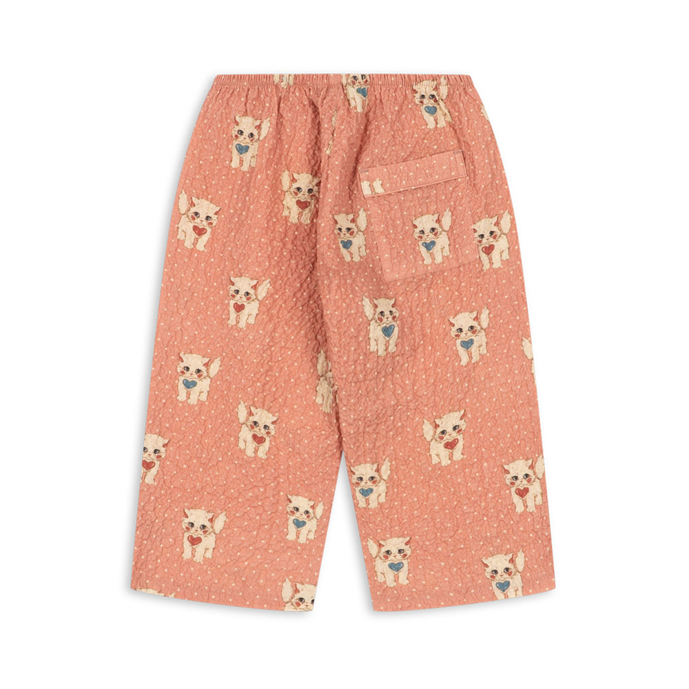 Konges Sløjd Pantalon en seersucker 'Elin' Ciao Miao
