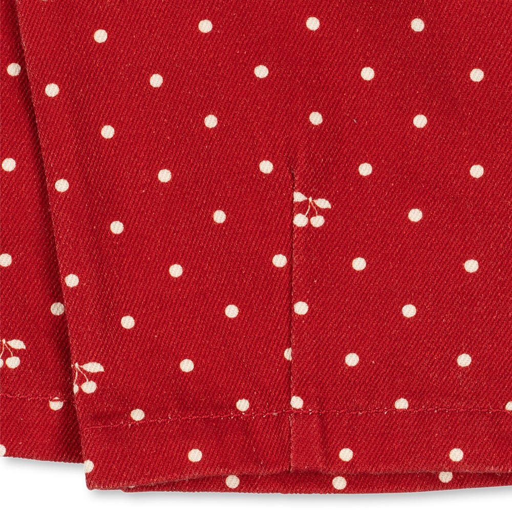 Konges Sløjd Hose aus Baumwolle 'Magot' Cherry Dot