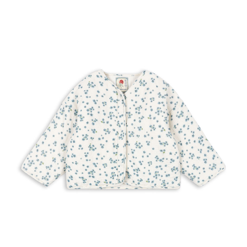 Konges Sløjd  Musselin-Jacke 'RHW X KS' Mioblu Forget Me Not