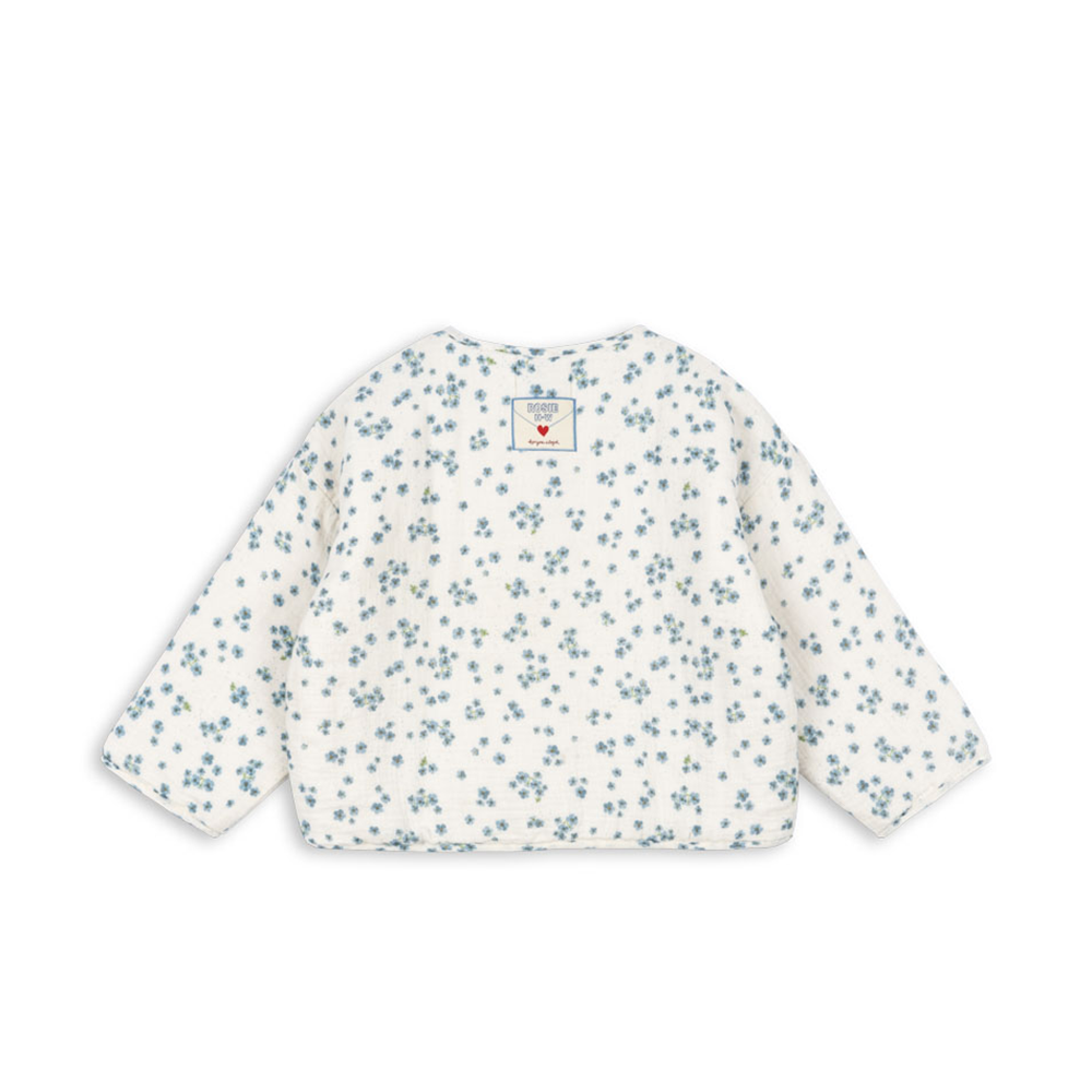 Konges Sløjd  Musselin-Jacke 'RHW X KS' Mioblu Forget Me Not