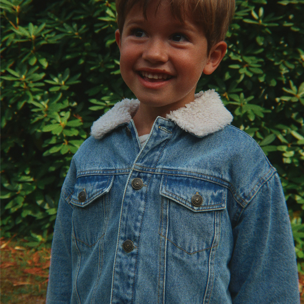 Veste en jean Konges Sløjd 'Magot' Denim Blue