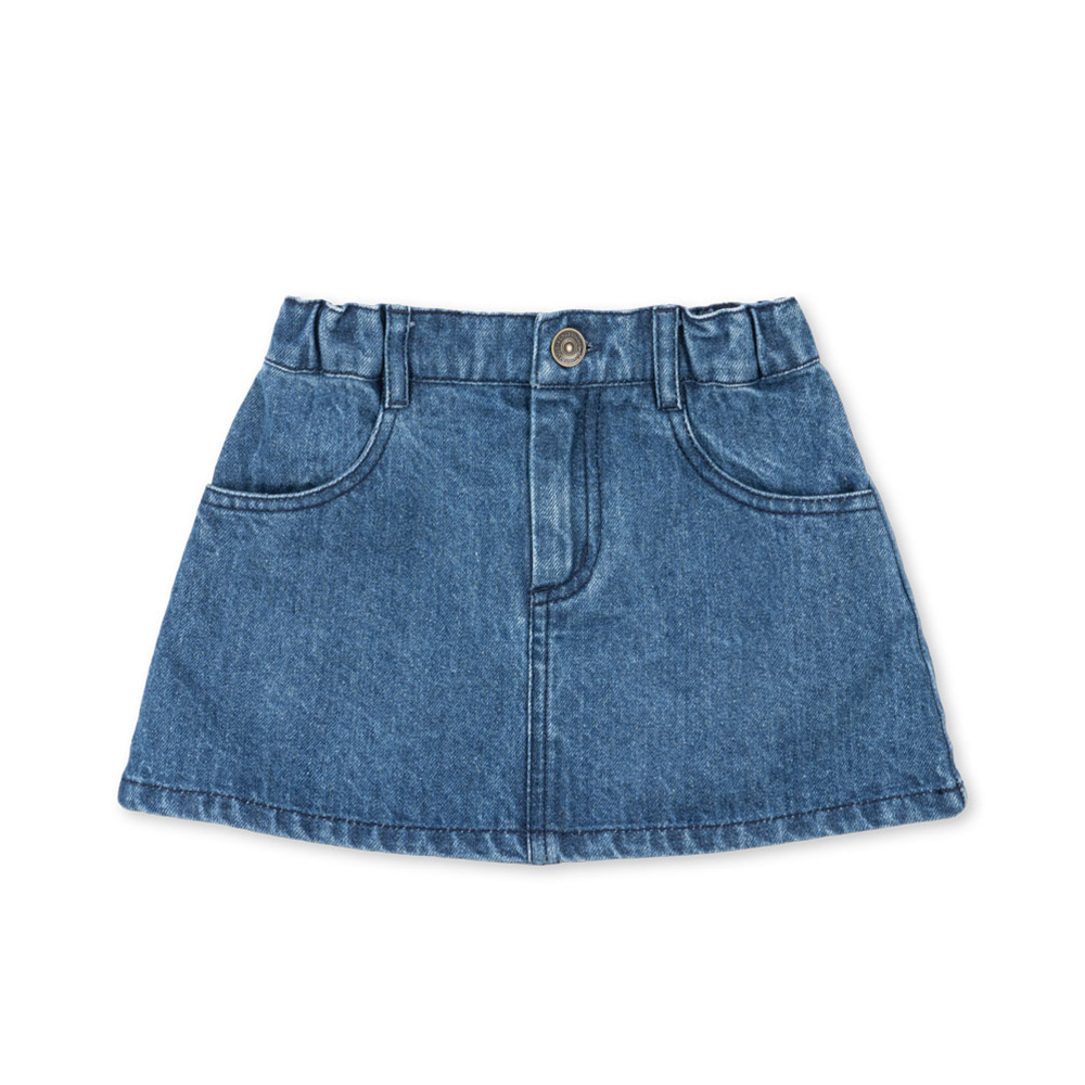 Konges Sløjd Jeansrock 'Magot' Denim Blue