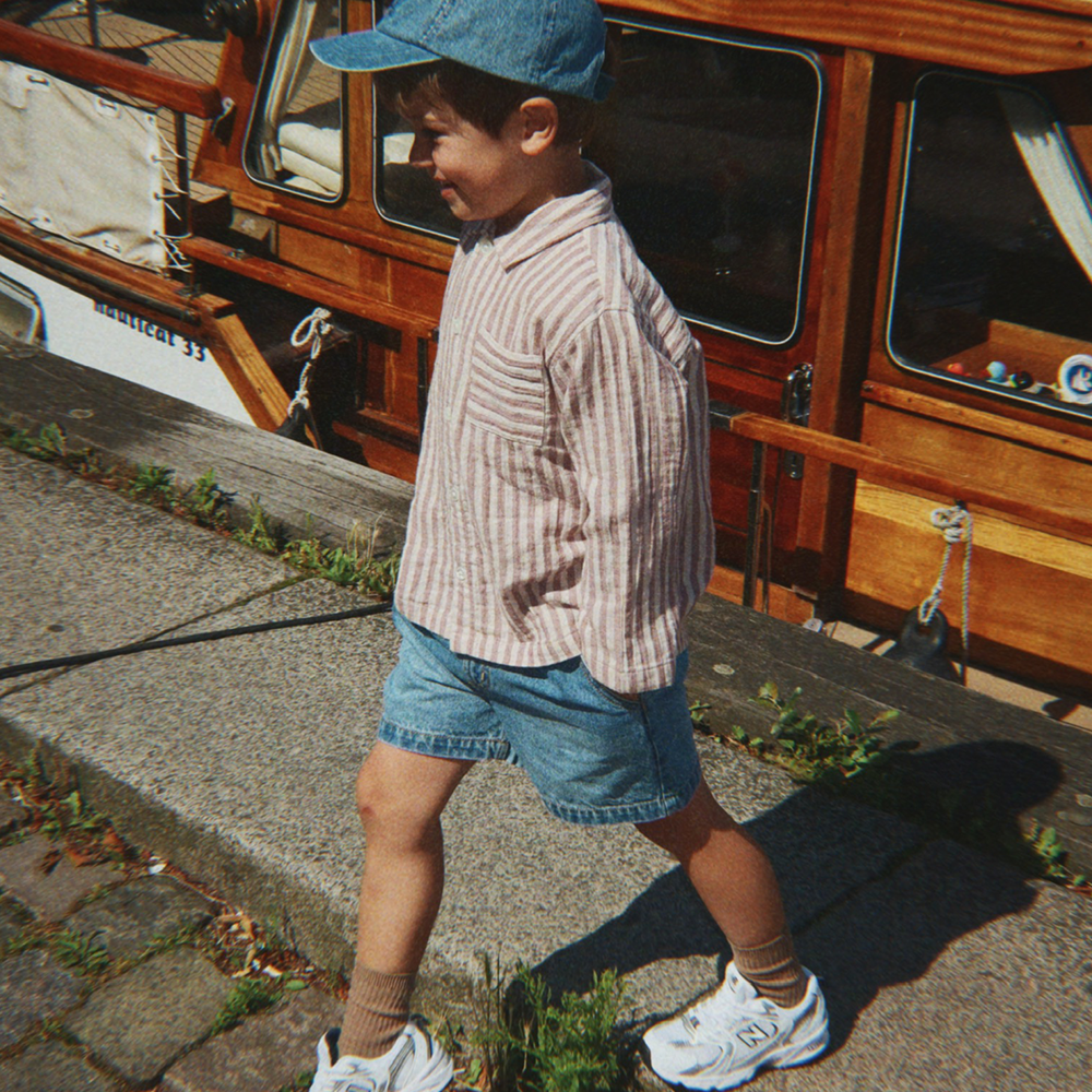 Konges Sløjd Short en jean 'Magot' Bleu denim