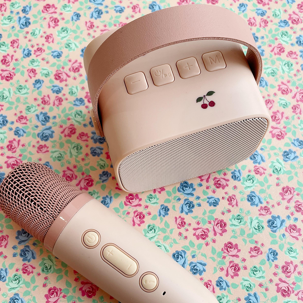 Konges Sløjd Kit de Karaoké 'Kids Karaoke' Cherry