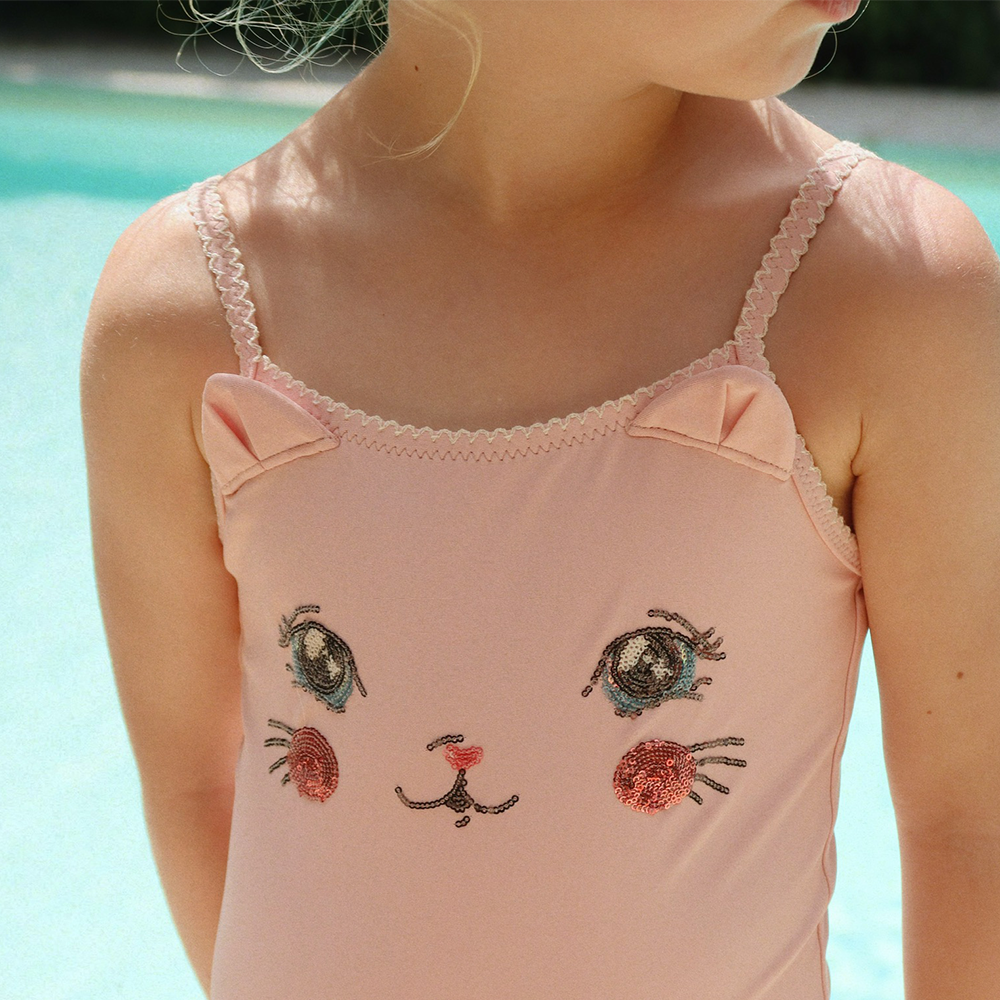 Konges Sløjd Badeanzug 'Kitty' Powder Pink - Online MY SNOWFLAKE