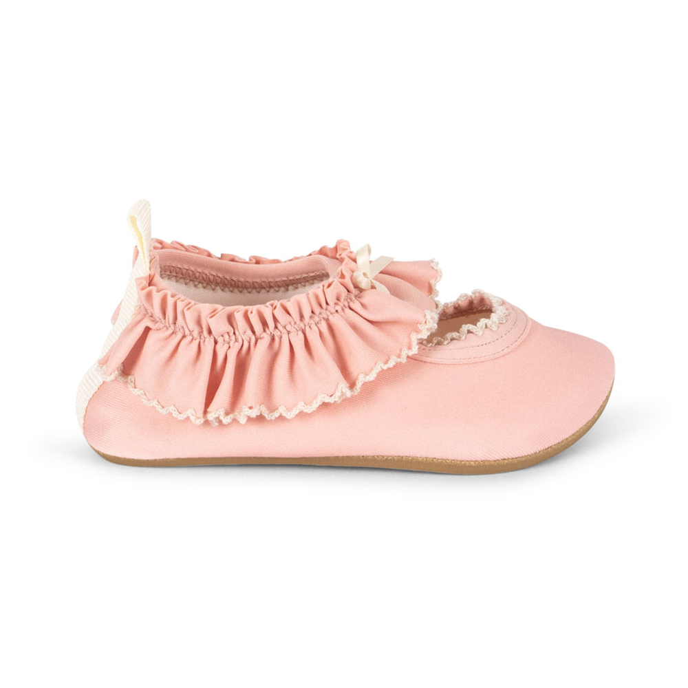 Konges Sløjd Chaussons de bain 'Kitty' rose poudré