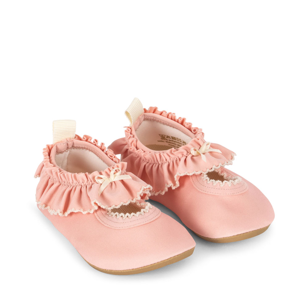 Konges Sløjd Chaussons de bain 'Kitty' rose poudré
