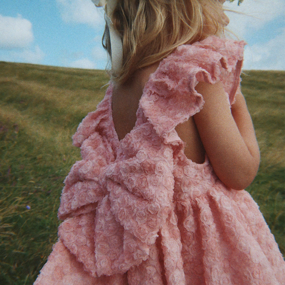 Konges Sløjd Kleid 'Ally' Veiled Rose