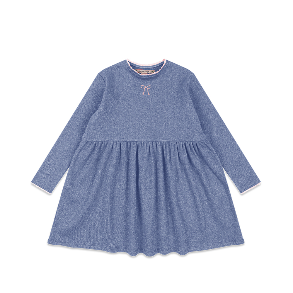 Konges Sløjd Langarm Kleid 'Roli' Purple Impression