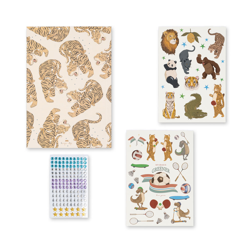 Coffret créatif Konges Sløjd Tigre