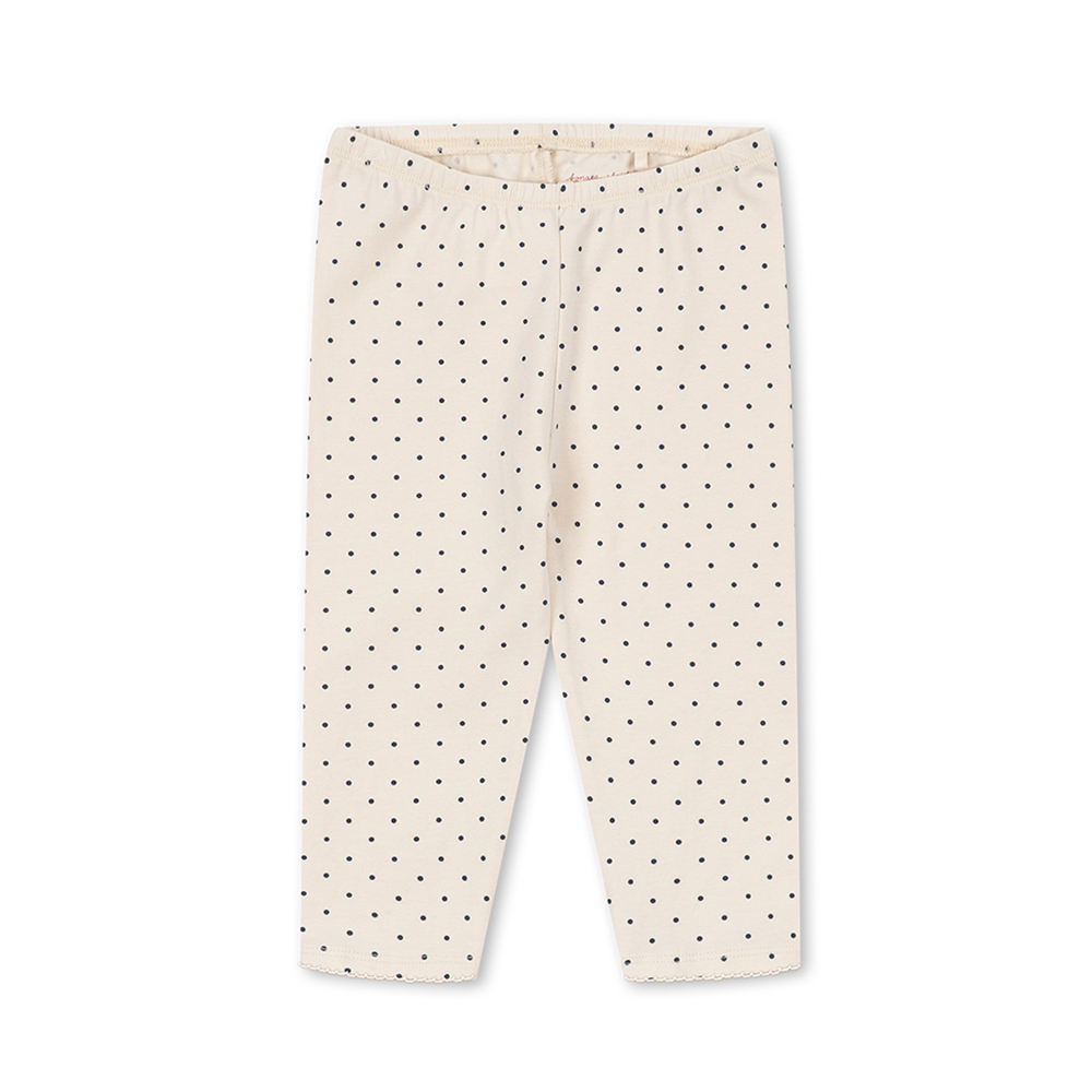 Konges Sløjd Baby Leggings 'Basic' Blue Dot - Online MY SNOWFLAKE
