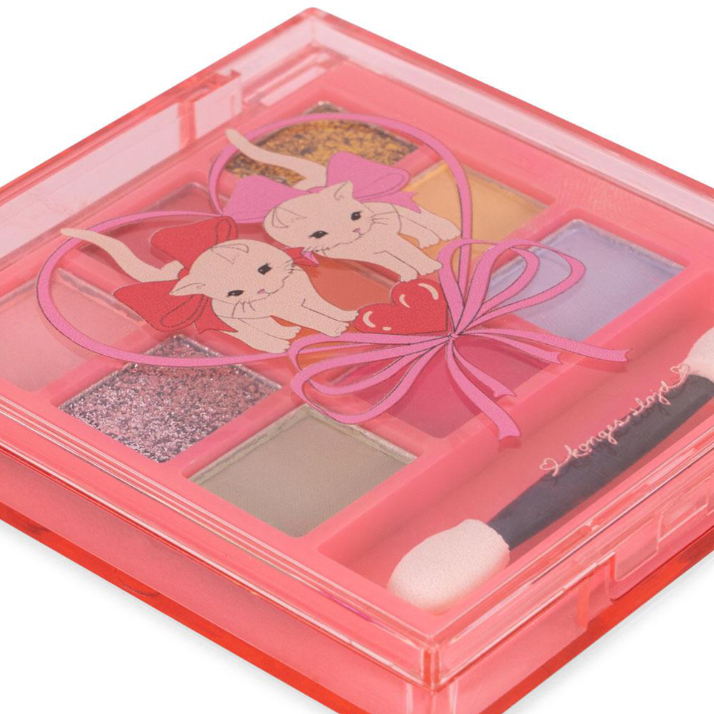 Konges Sløjd Eyeshadow Palette 'On the Go' Pink