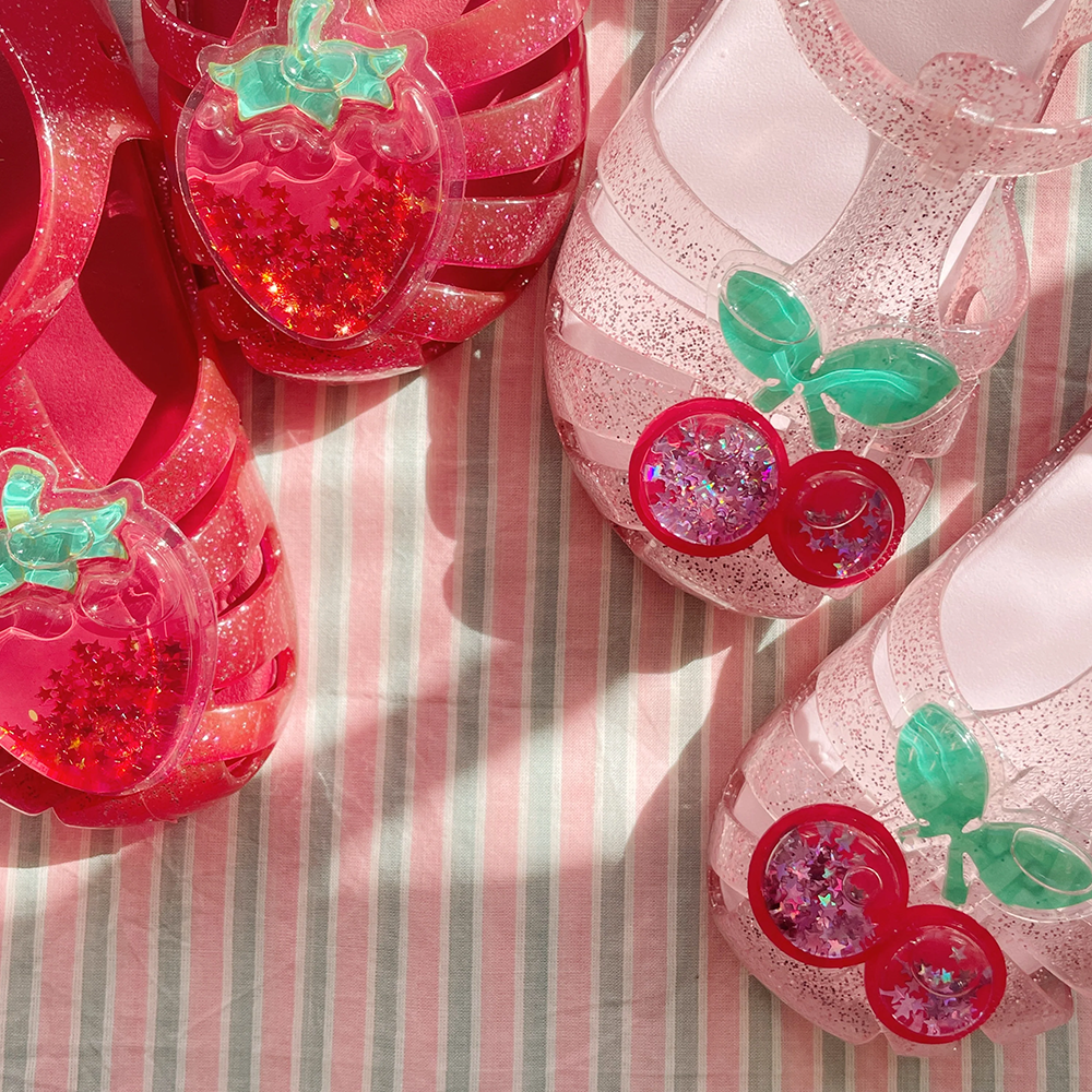 Konges Sløjd Sandales « Lilo » Strawberry