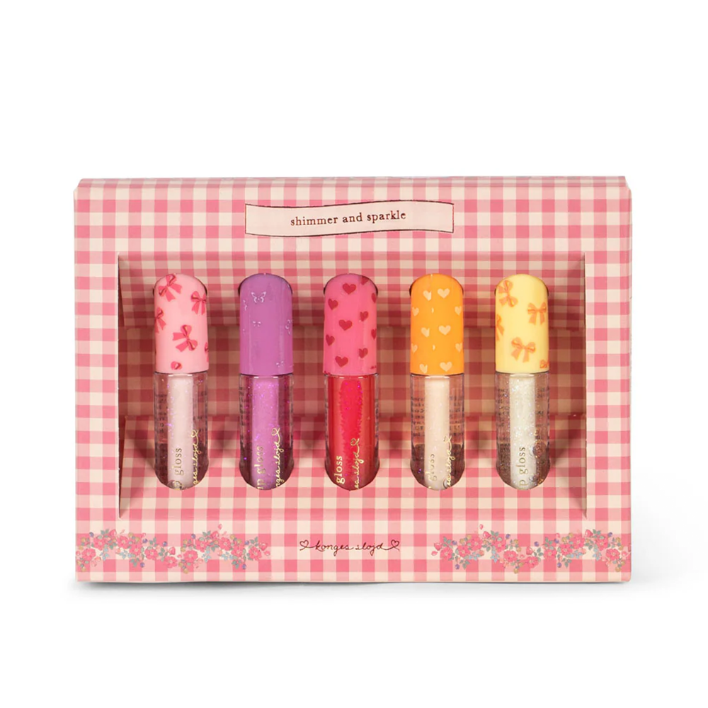 Konges Sløjd Lipgloss 5er Set 'Glitter' - Online MY SNOWFLAKE