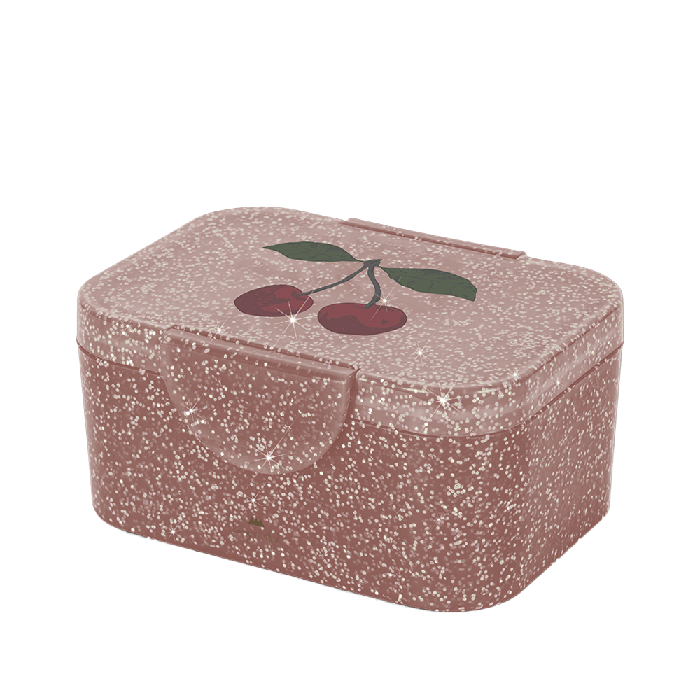 Konges Sløjd Boîte à déjeuner Cherry Glitter