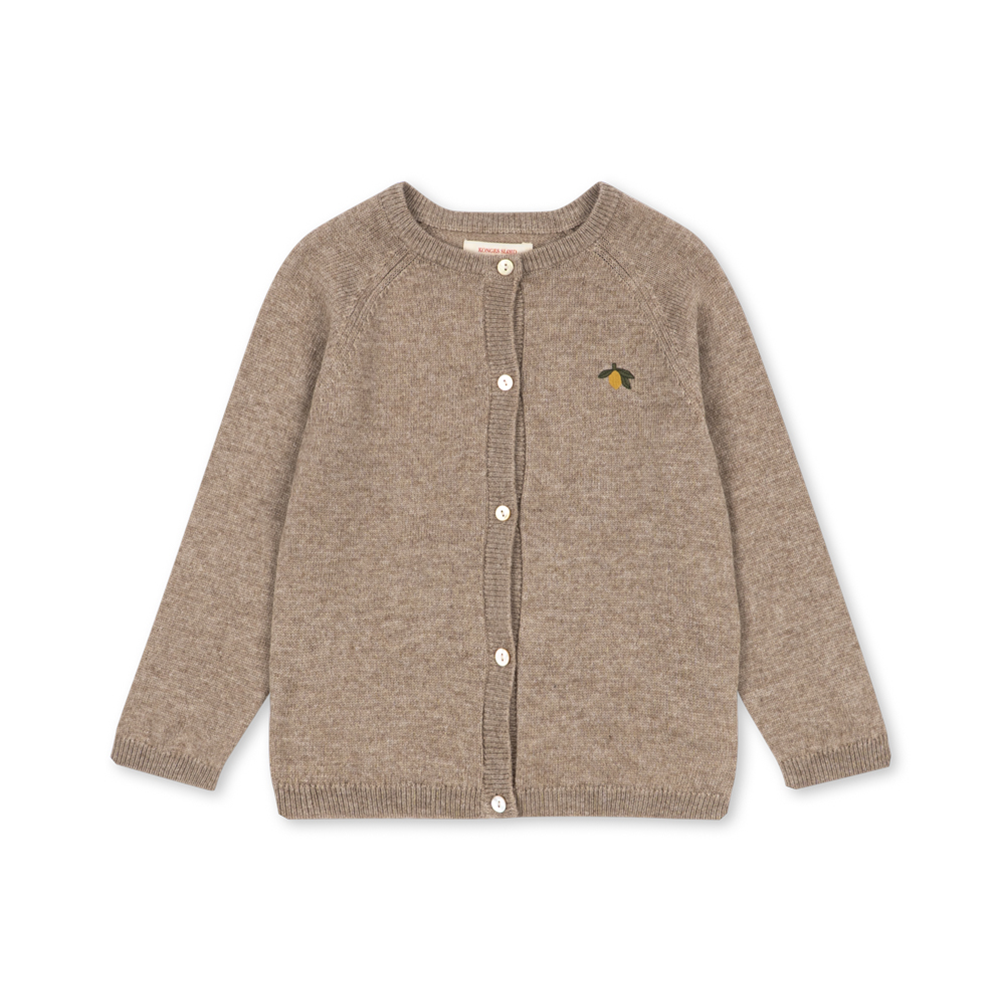 Konges Sløjd Strickcardigan 'Mattou' Light Brown