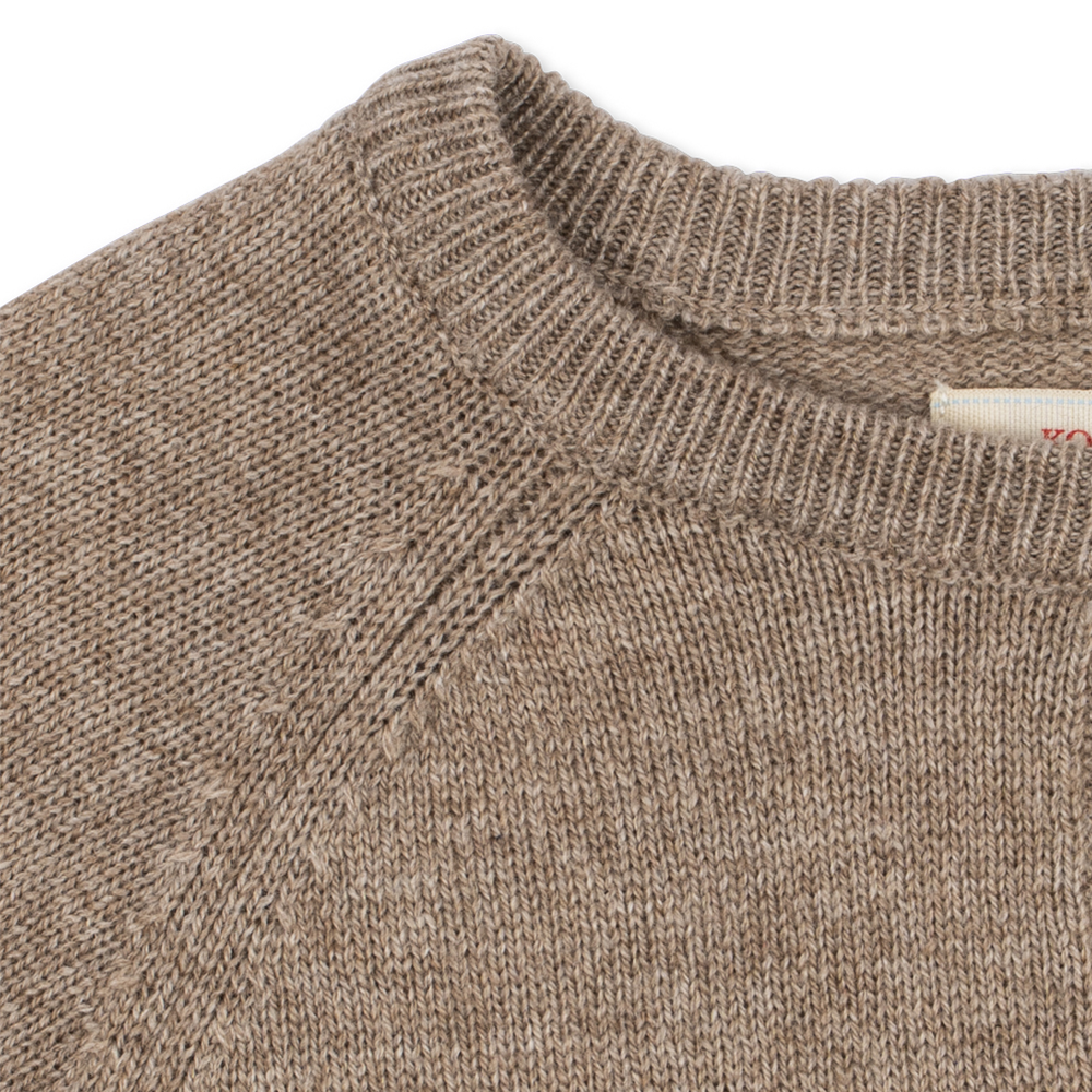 Konges Sløjd Strickcardigan 'Mattou' Light Brown